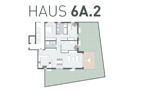 Wohnung 6A.2 - Grundriss