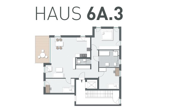 Wohnung 6A.3 - Grundriss