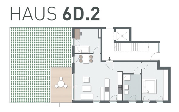 Wohnung 6D.2 - Grundriss